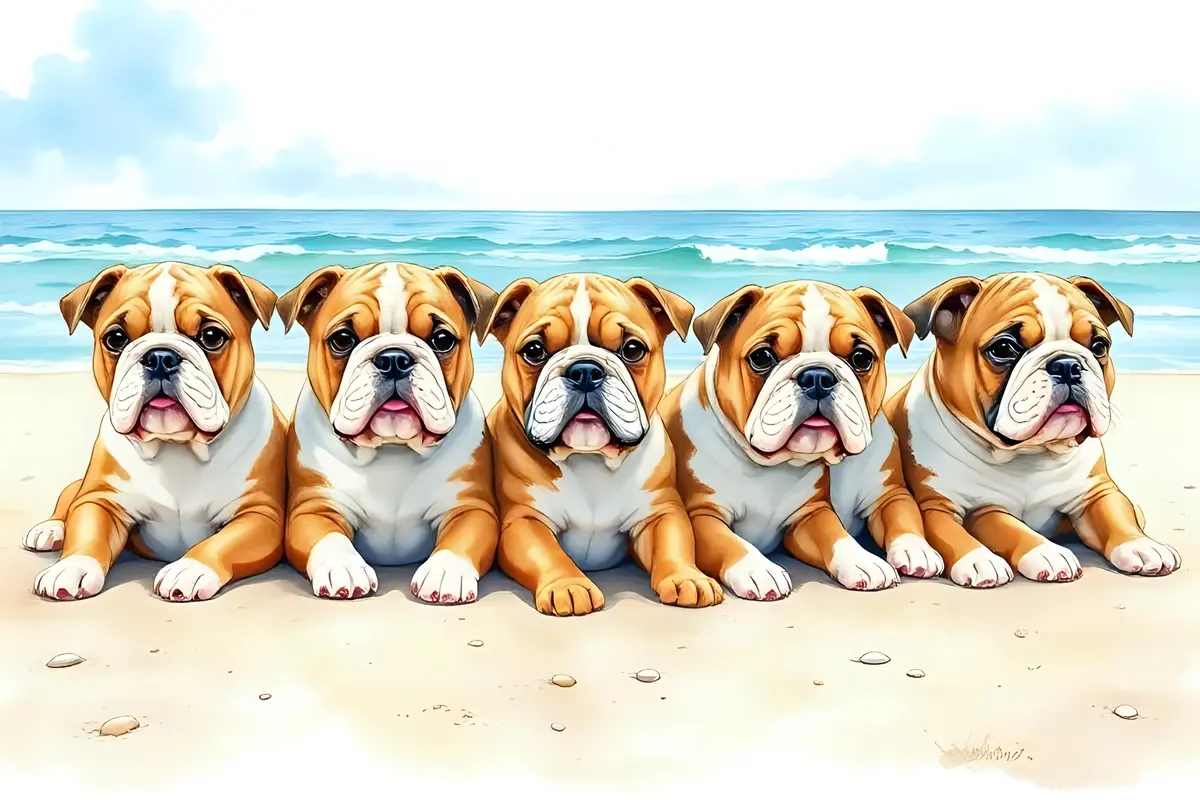 Pups bulldogs